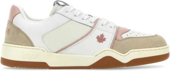 Dsquared2 Multicolor Spiker Sneakers Beige Dames