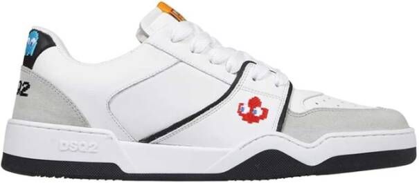 Dsquared2 Pac-Man lage sneakers White Heren