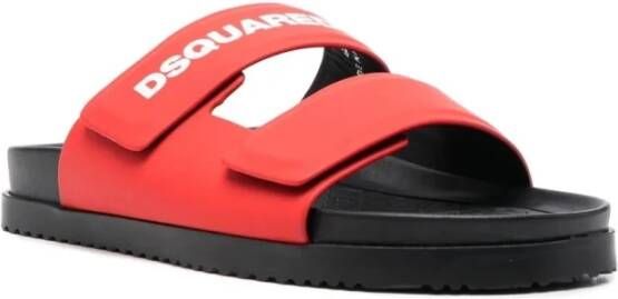 Dsquared2 Platte sandalen in beige Red Heren