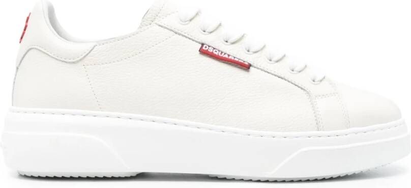 Dsquared2 Platte schoenen ivoor White Heren