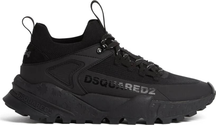 Dsquared2 Platte Sneakers Gratis Black Heren