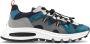 Dsquared2 Heren Run Sneaker Blauw Grijs Multicolor Heren - Thumbnail 1