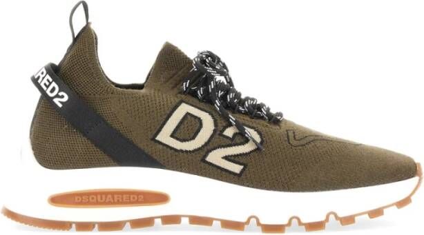 Dsquared2 Rubber Hardloopschoenen Green Heren