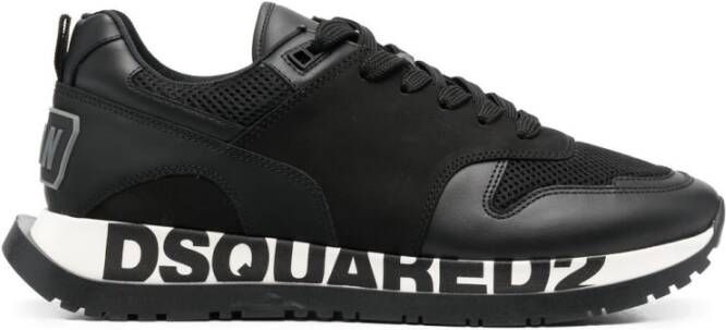 Dsquared2 Dames Hardloopschoenen Stijlvol en Comfortabel Black Dames