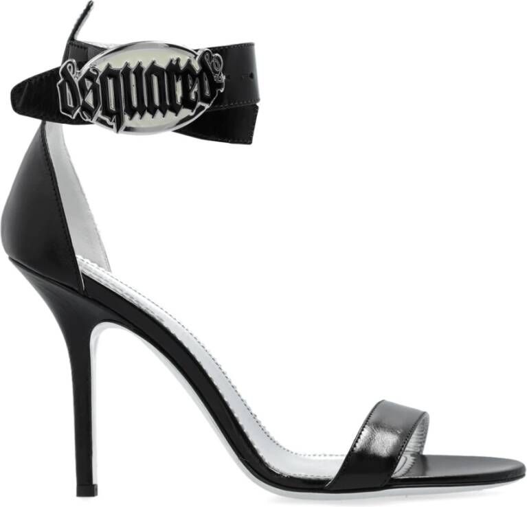 Dsquared2 Sandalen met hak Black Dames