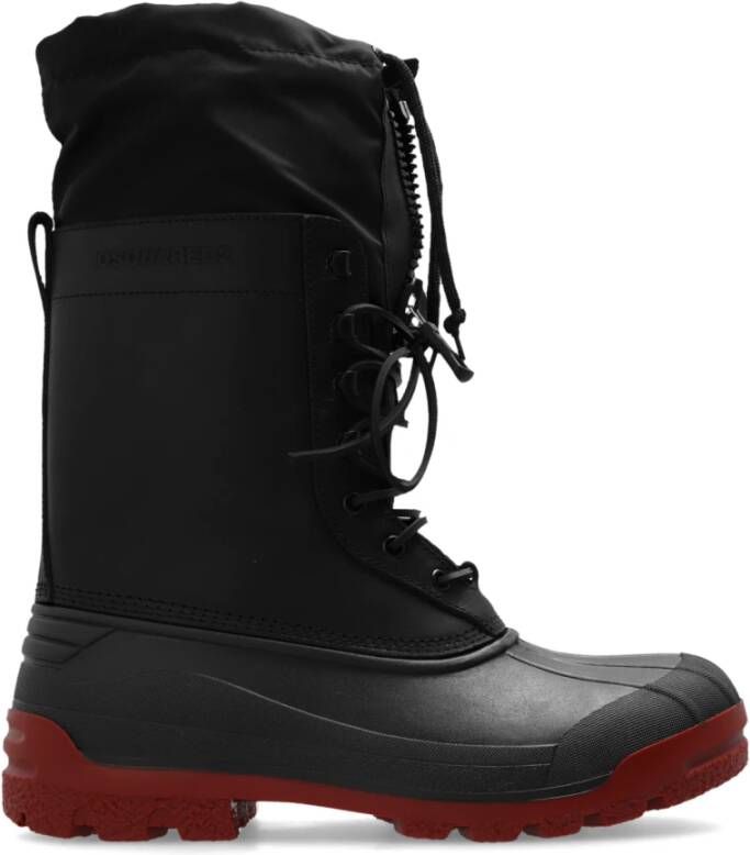 Dsquared2 Schoenen Regen Black Heren