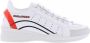 Dsquared2 Luxe leren sneakers voor vrouwen White Dames - Thumbnail 1