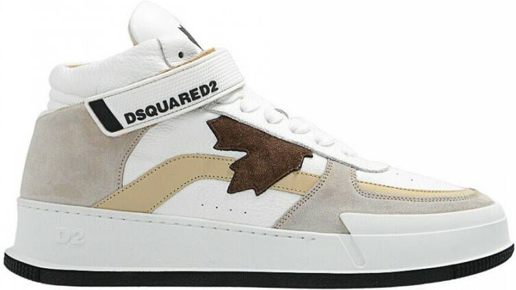 Dsquared2 Hoge Top Heren Sneakers met Velcro Multicolor Heren