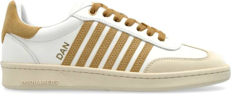 Dsquared2 Sneakers Boxer Beige Dames