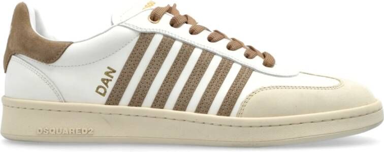 Dsquared2 Sneakers Boxer Beige Heren