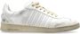 Dsquared2 Witte Leren Veterschoenen White - Thumbnail 5