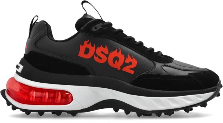 Dsquared2 Sneakers Bubble Black Heren