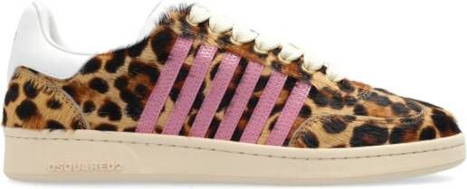 Dsquared2 Sneakers met logo Beige Dames