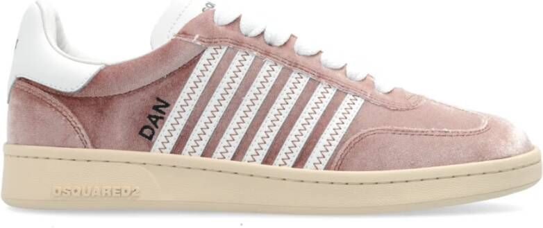 Dsquared2 Sneakers met logo Pink Dames