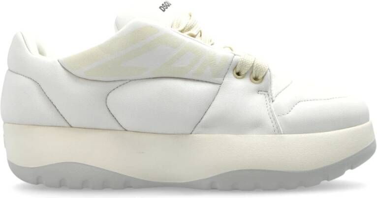 Dsquared2 Sneakers Puffer White Dames