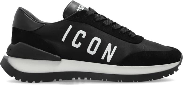 Dsquared2 Sneakers 'Running' Black Dames