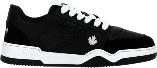 Dsquared2 Zwarte Sneakers voor Heren Black Heren