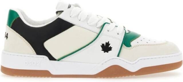 Dsquared2 Elegante Herensneakers Upgrade Jouw Stijl White Heren