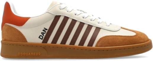 Dsquared2 Sportschoenen `Boxer` Beige Heren