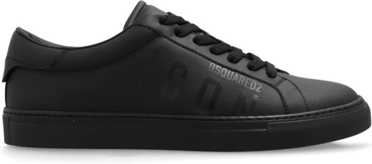 Dsquared2 Sportschoenen 'Cassetta' Black Heren