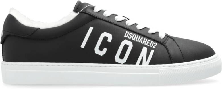 Dsquared2 Sportschoenen 'Cassetta' Black Heren