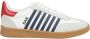 Dsquared2 Witte Leren Sneakers met Strepen Multicolor Heren - Thumbnail 11