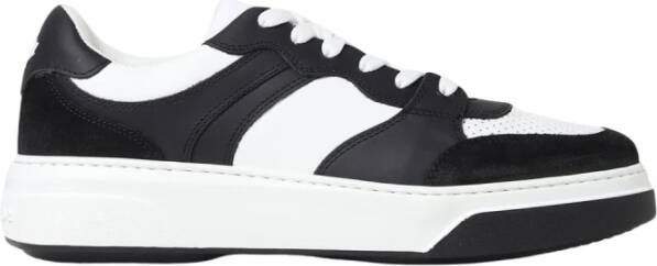 Dsquared2 Stijlvolle Lace-Up Lage Top Sneakers Black Heren