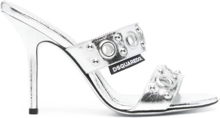 Dsquared2 Stijlvolle Sandalen voor de Zomer Gray Dames