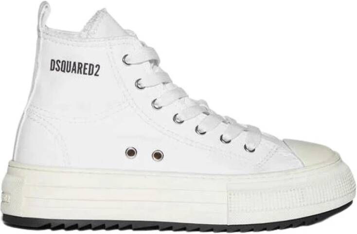 Dsquared2 Stijlvolle Sneakers voor Mannen en Vrouwen White Dames