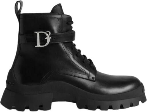 Dsquared2 Track Veterschoen Black Dames