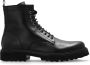 Dsquared2 Zwarte leren enkellaarzen Ss24 Black Heren - Thumbnail 1