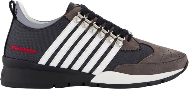 Dsquared2 Heren Legendary Sneaker Grijs Wit Gray Heren