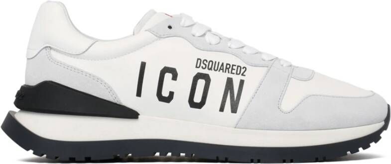 Dsquared2 Witte hardloopschoenen White Heren