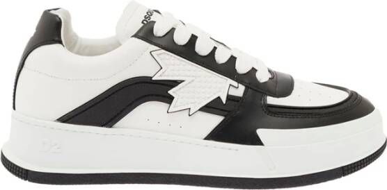 Dsquared2 Witte Herensneakers Stijlvol en Comfortabel White Heren