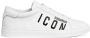 Dsquared2 Witte platte schoenen met icoon White Heren - Thumbnail 1