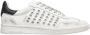 Dsquared2 Witte Sneakers met Contrast Hiel White Heren - Thumbnail 1