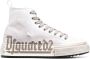 Dsquared2 Witte Stoffen Logo Sneakers White Heren - Thumbnail 1