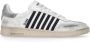 Dsquared2 Witte Suède Leren Heren Sneakers White Heren - Thumbnail 1