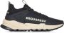 Dsquared2 Zwarte hardloopsneakers met schokabsorberende zool Black Heren - Thumbnail 1