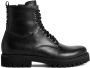 Dsquared2 Zwarte leren enkellaarzen Ss24 Black Heren - Thumbnail 10