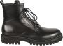 Dsquared2 Zwarte leren enkellaarzen Ss24 Black Heren - Thumbnail 7