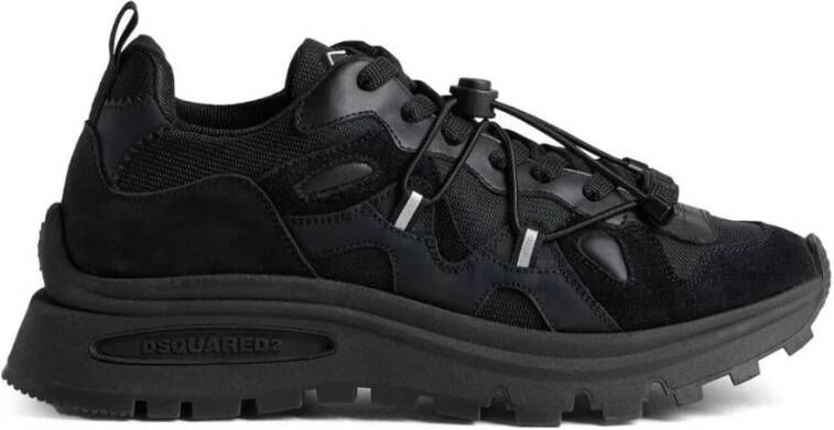 Dsquared2 Zwarte Run DS2 Sneakers Black Heren