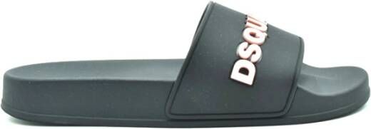 Dsquared2 Zwarte Sandalen Ss22 Black Dames