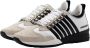 Dsquared2 Witte Zwarte Suède Sneaker met Legendarische Stijl Black Heren - Thumbnail 5