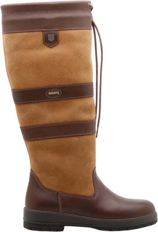 dubarry Bruin Leren Outdoor Laars Brown Dames