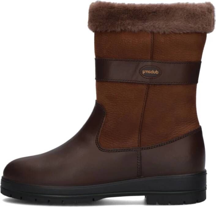 dubarry Foxrock Dames Laarzen Bruin Leer Brown Dames