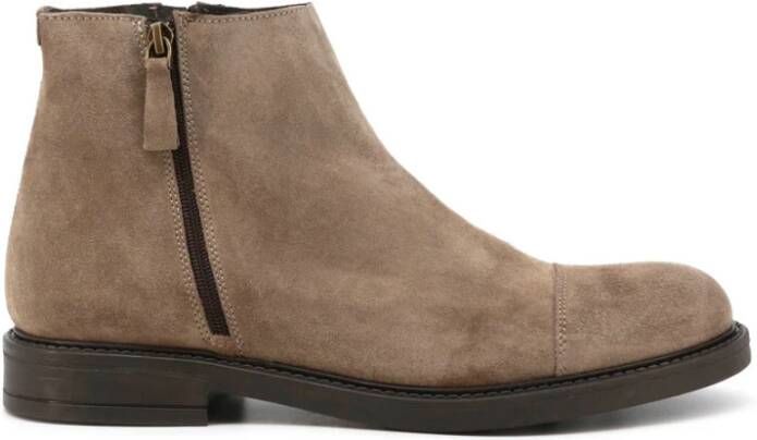 Duca di Morrone Ankle Boots Bruin Heren