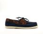 Duca di Morrone Blauw bruin suède mocassins Lente Zomercollectie Blue Heren - Thumbnail 1