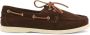 Duca di Morrone Elegante Heren Suede Moccasins Brown Heren - Thumbnail 1