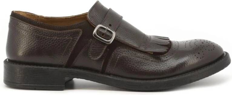 Duca di Morrone Heren Lage Top Loafers Brown Heren